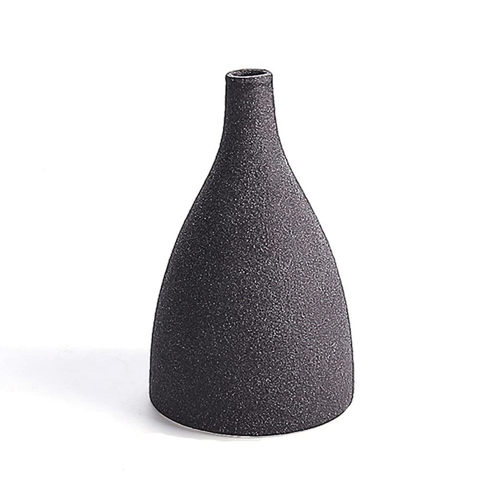 Modern Blue Ceramic Vase Set - Farmhouse Home Decor Centerpiece for Living Room, Tabletop Accent Vases - Perfect for Wedding, Dining Table & Housewarming Gifts