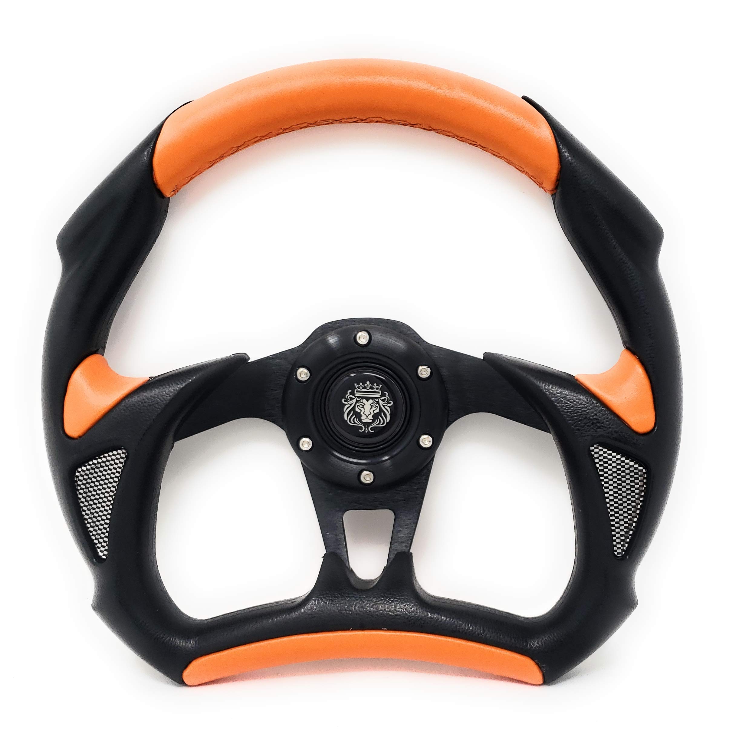 Marine Boat Orange Steering Wheel with 3/4