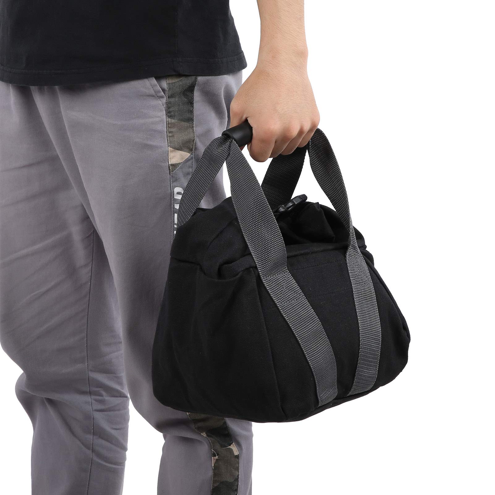 Premium Fitness Sandbag with Comfortable Handle - Durable, Tear-Proof & Reinforced Stitching for Strength Training, CrossFit, and Home Workouts - Ideal for Weightlifting, Functional Fitness, and Outdoor Exercise