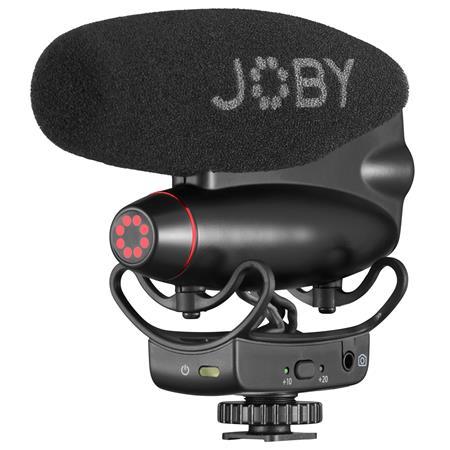 JOBY Wavo PRO DS Hybrid Analog/USB Shotgun Microphone for DSLR & Camcorders - Perfect for Vlogging, Interviews & Film Production