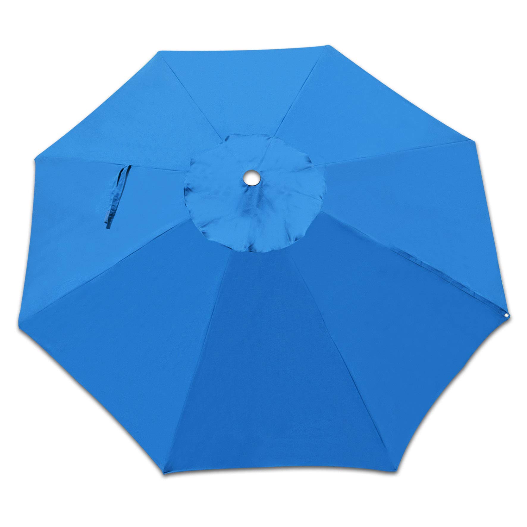 11.5ft Replacement Canopy for ROMA Cantilever Patio Umbrella - Heavy Duty 8-Rib Air Vent Design in Blue | Perfect for Outdoor Patio, Garden, Poolside & Backyard Shade