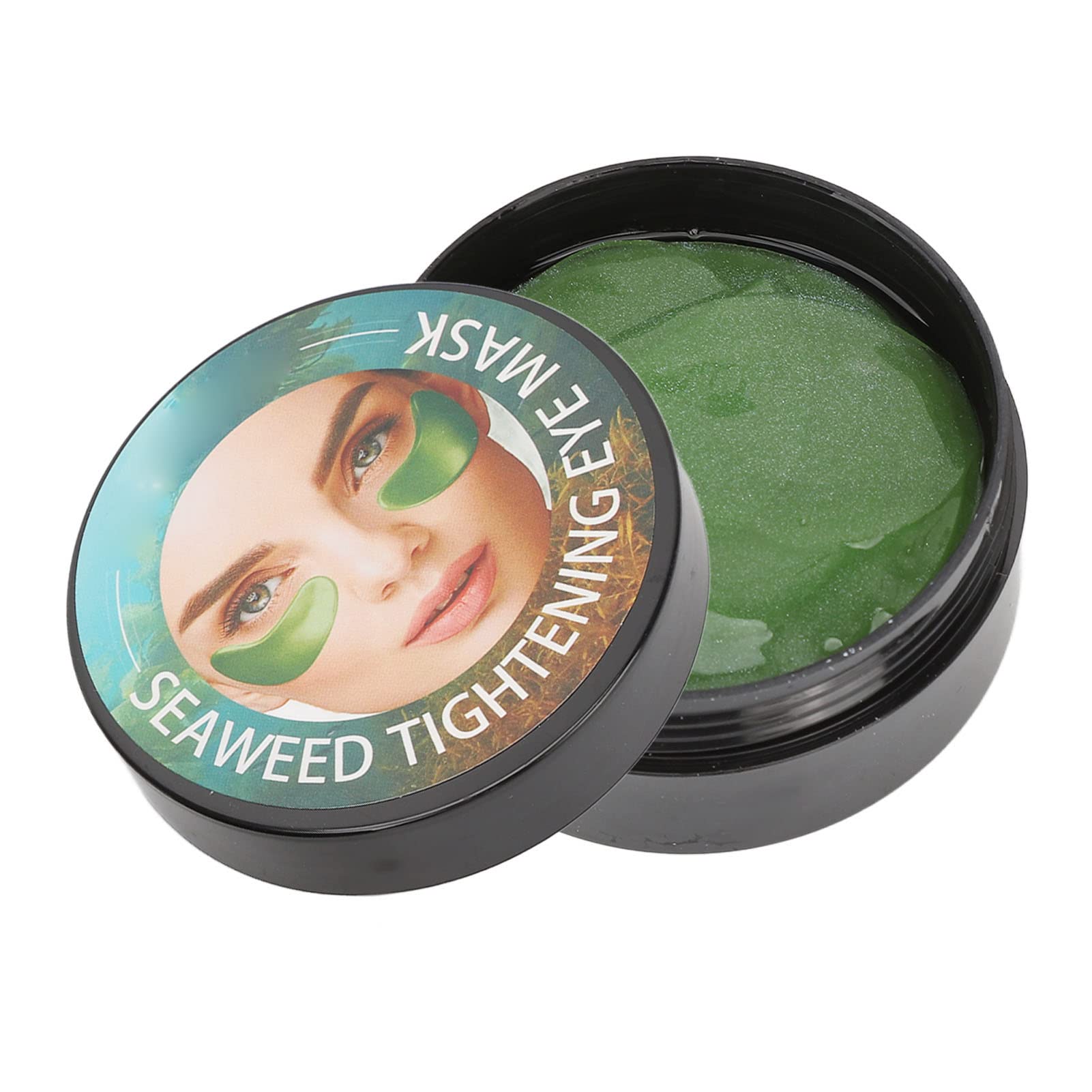 Brightening Eye Mask for Dark Circles & Puffiness - Cooling Gel Eye Pads for Travel, Work & Relaxation - Reduce Eye Bags & Wrinkles