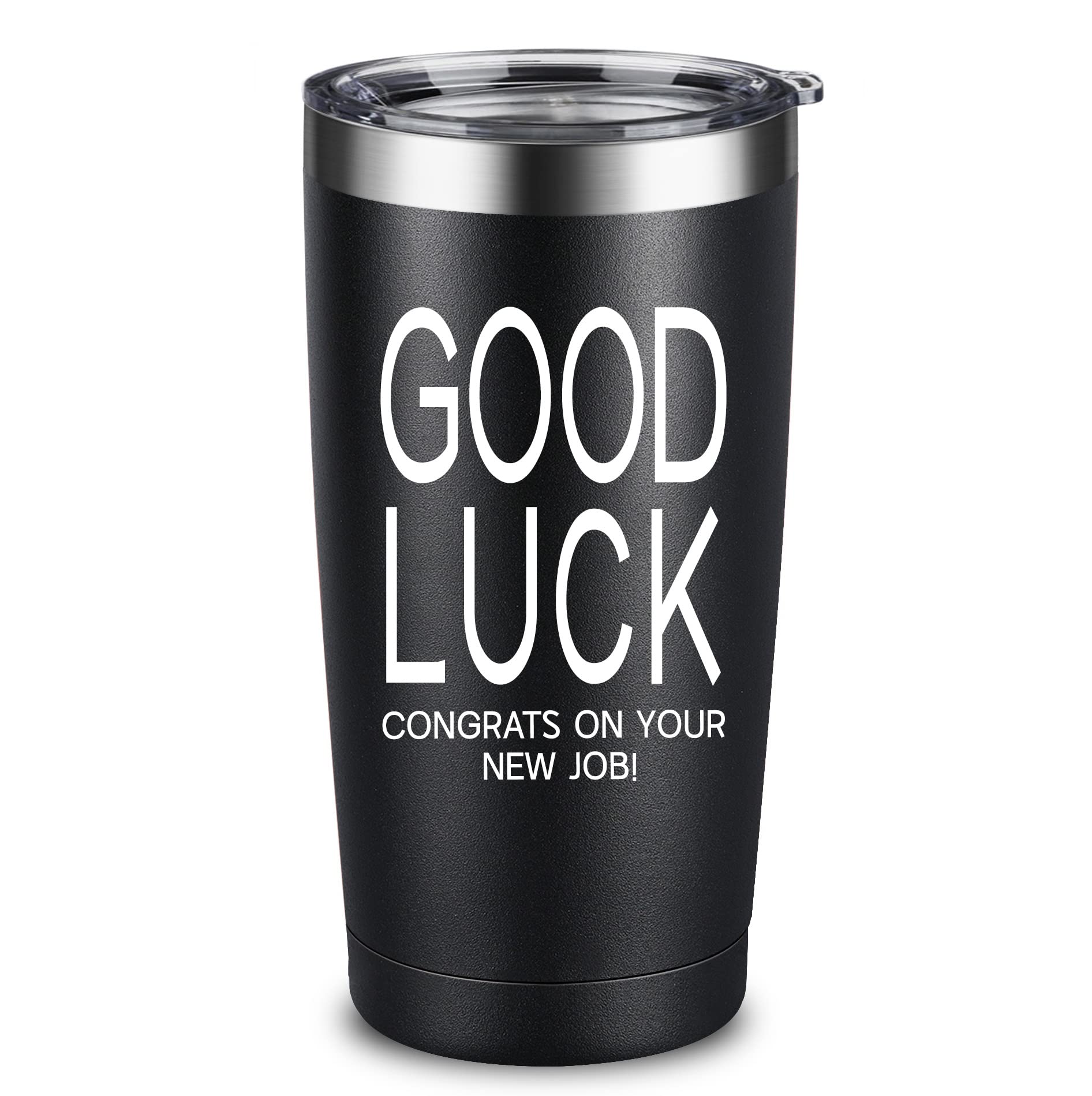 20oz Insulated Tumbler with Straw - Perfect Coworker Farewell Gift for Men & Women | Office Going Away Present | Leakproof Travel Mug for Coffee & Tea | Ideal for Office Parties, Retirement Gifts & Work Celebrations