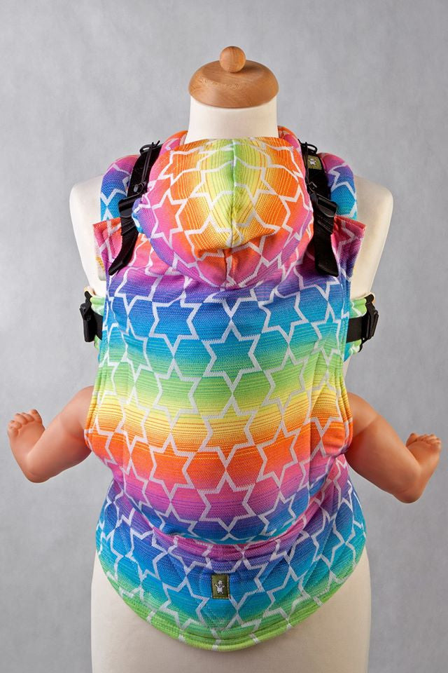 LennyLamb Ergonomic Baby Carrier - Adjustable & Comfortable Infant Sling for Newborn to Toddler - Perfect for Hands-Free Parenting, Hiking, and Travel