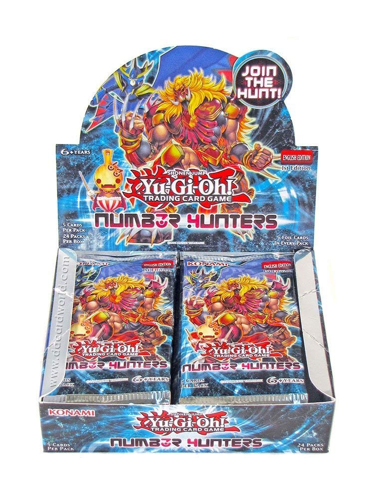 Yu-Gi-Oh! Number Hunters Booster Box - 36 Packs of Trading Cards for Collectors & Players | Enhance Your Deck with Rare Cards | Perfect for Tournaments & Game Nights