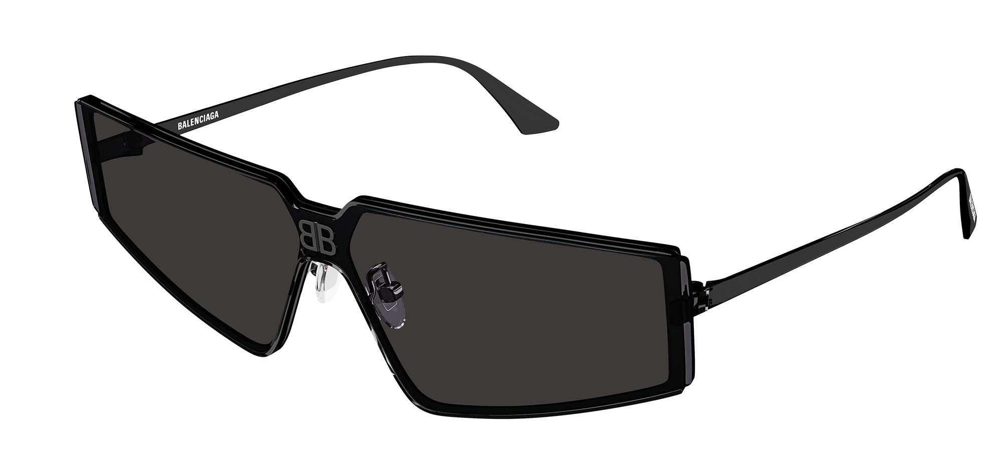 Balenciaga Women's Shield Sunglasses - UV Protection Cat Eye Fashion Sunglasses for Women | Perfect for Beach, Driving & Outdoor Activities