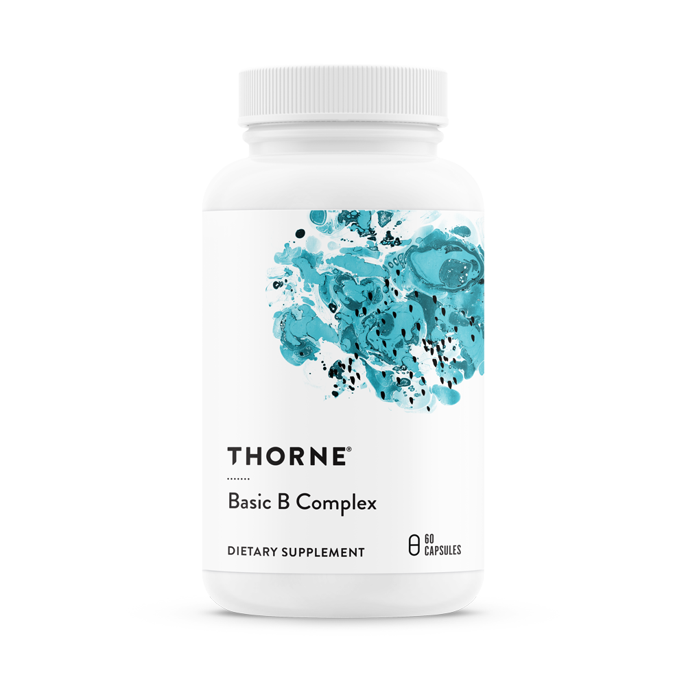 Tho Basic B Complex 60 Vegetarian Capsules - Essential B Vitamins for Energy, Metabolism & Stress Relief - Supports Immune Health & Nervous System - Perfect for Daily Wellness & Active Lifestyle