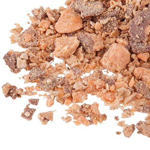Chopped BUTTERFINGER Candy Ice Cream Topping - 10 lb Bulk Bag for Sundaes, Milkshakes, Baking & Dessert Decorations