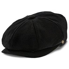 Beckham Cotton Newsboy Cap - Vintage Style for Men & Women