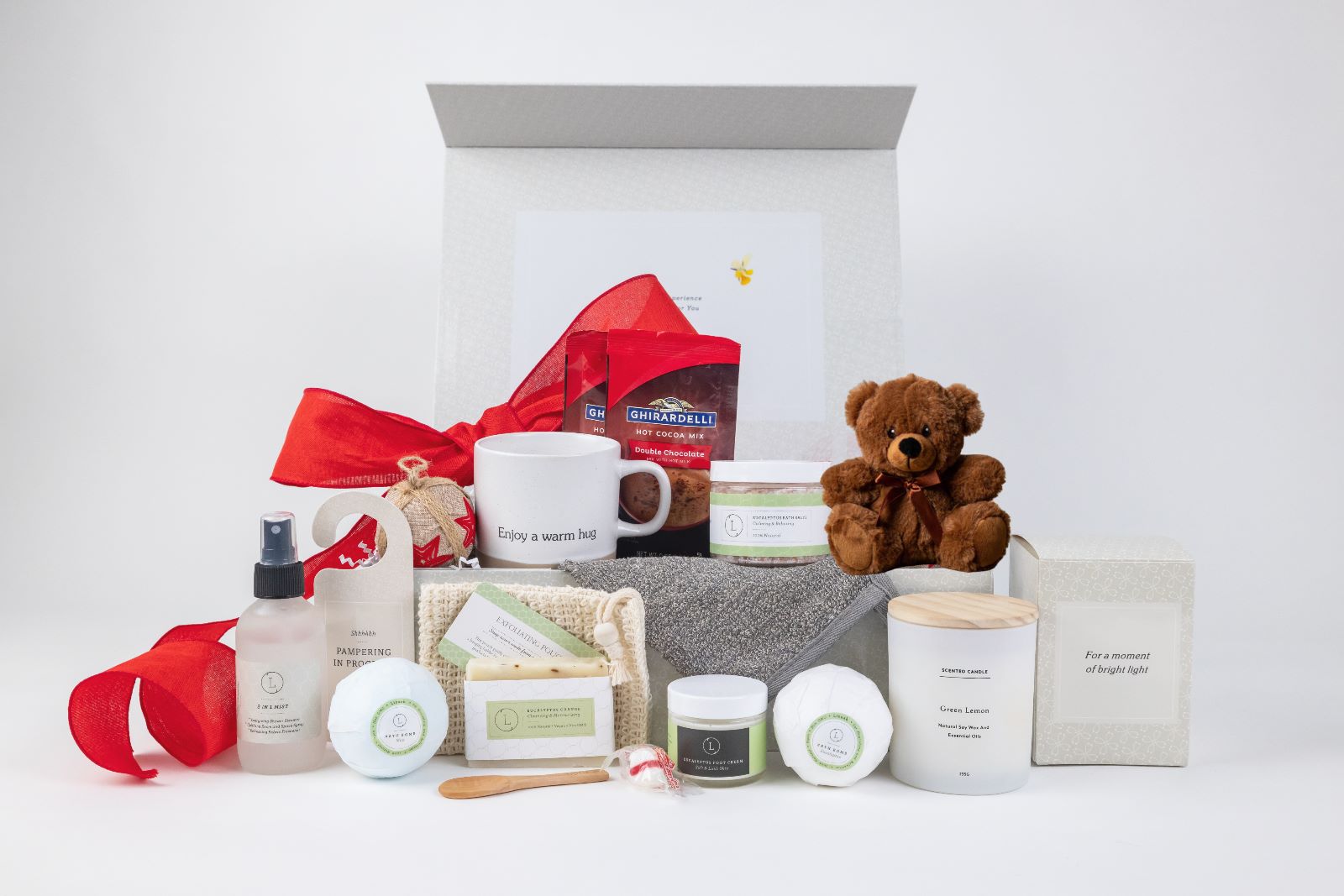 Luxury Spa Gift Set for Women - Relaxing Bath & Body Care Bundle with Essential Oils, Bath Bombs & Moisturizers | Perfect Birthday, Anniversary & Holiday Present for Her | Home Spa Day & Self-Care Retreat