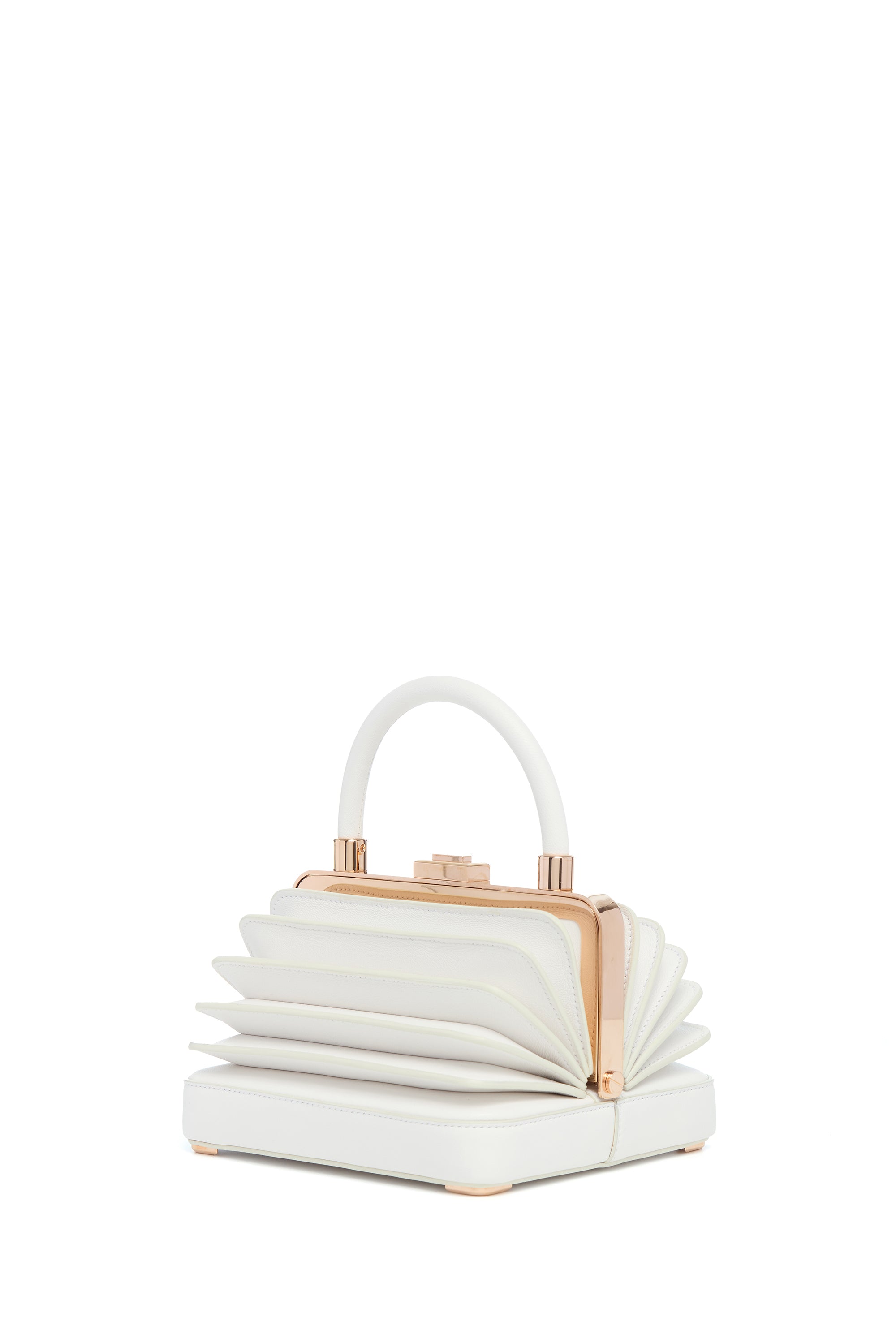Premium Small Diana Bag in Ivory Nappa Leather - Elegant Crossbody Purse for Women | Perfect for Date Night, Office & Travel Accessories