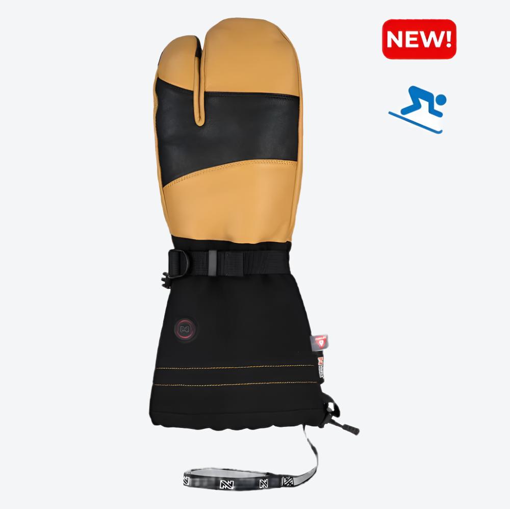 Alta Hybrid Heated Snow Mittens for Men & Women - Waterproof Winter Gloves with Rechargeable Battery - Perfect for Skiing, Snowboarding & Outdoor Activities