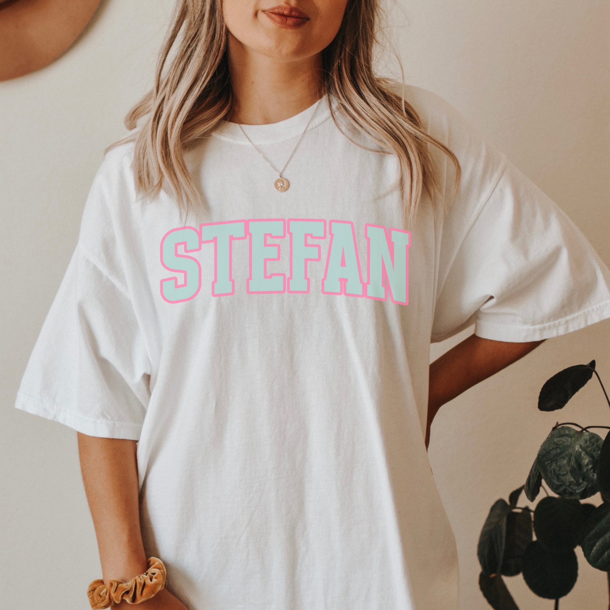 Stefan Salvatore T-Shirt | The Vampire Diaries TVD Merchandise | Damon Salvatore Fan Gift | Vampire Diaries Inspired Apparel for Cosplay, Halloween & Fan Conventions