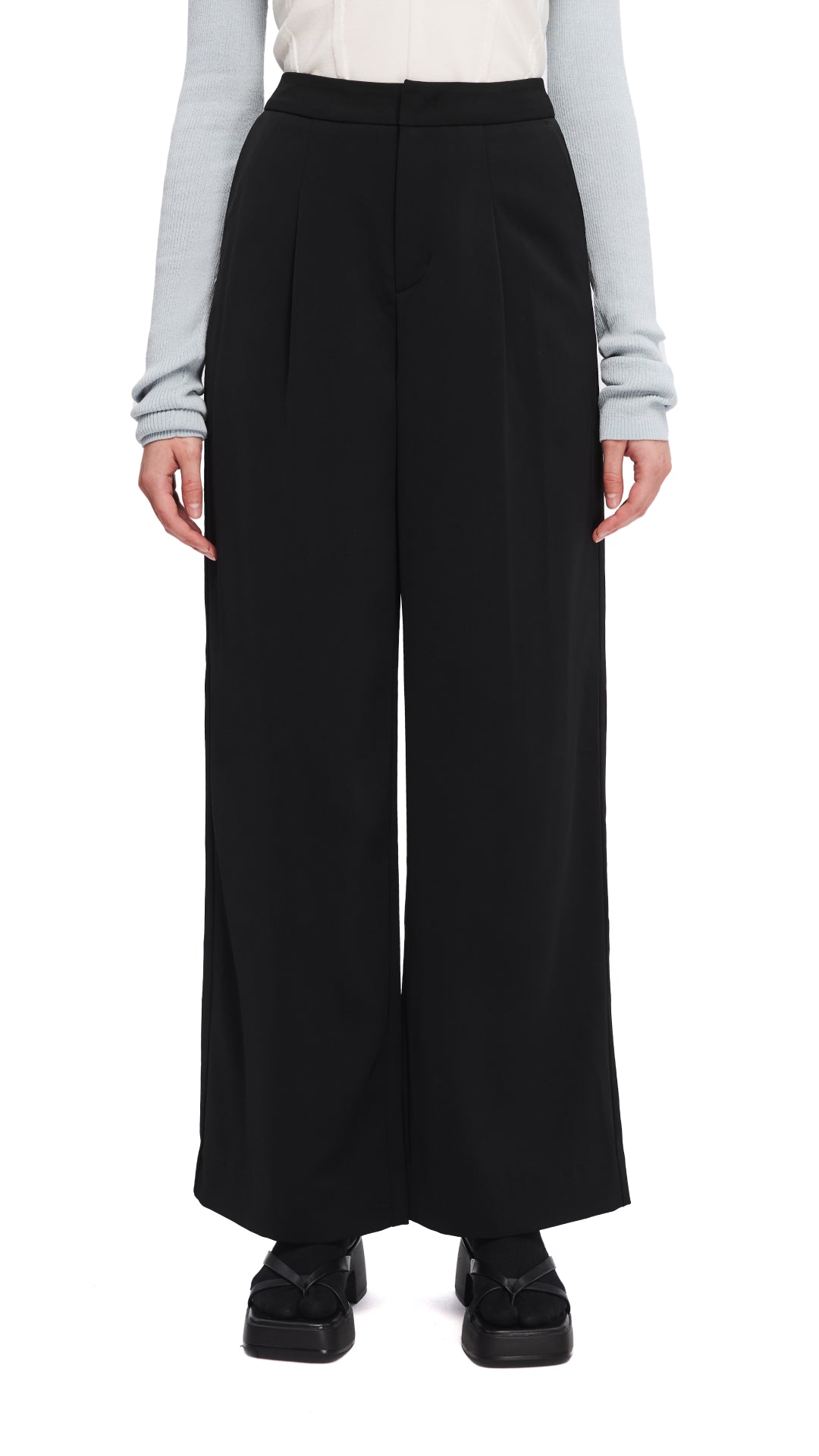 Stylish Wide Leg Capri Pants for Women - Comfortable Summer Casual & Work Pants - Perfect for Beach, Office & Vacation Outfits