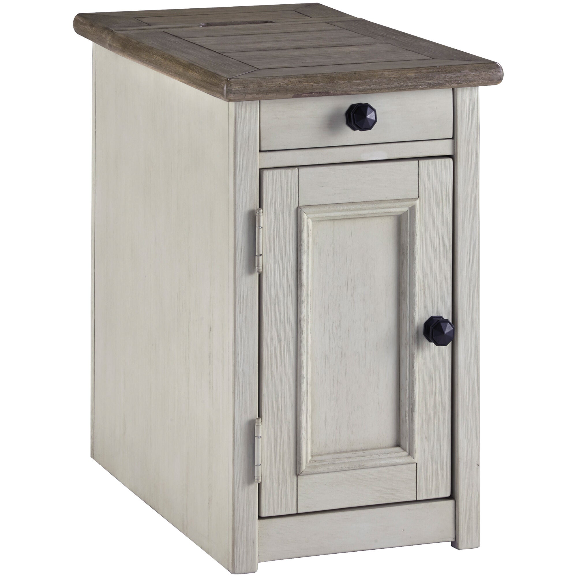 Bolanburg Chairside Table - Stylish and Functional Side Table for Living Room, Bedroom, or Office - Perfect for Holding Lamps, Books, and Drinks