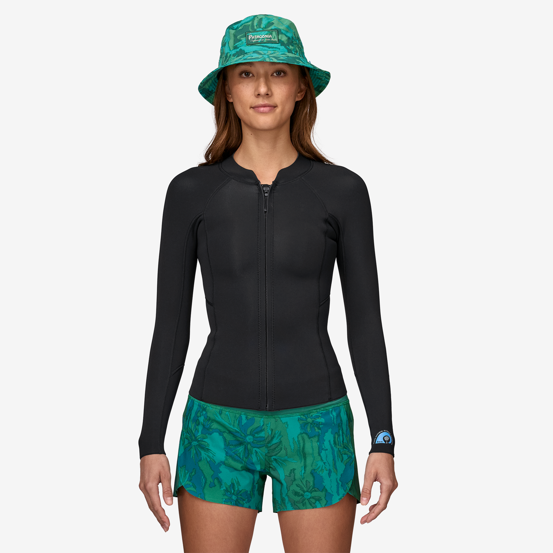 Women's Yulex® Regulator® Lite Long Sleeve Wetsuit Top - Surfing, Diving & Water Sports Thermal Protection