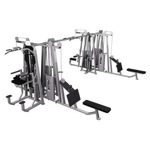 Precor Icarian 8 Stack Multi Station Gym (CW2504) - Professional Strength Training Equipment for Home & Commercial Gyms - Perfect for Full-Body Workouts, Weight Lifting & Muscle Building