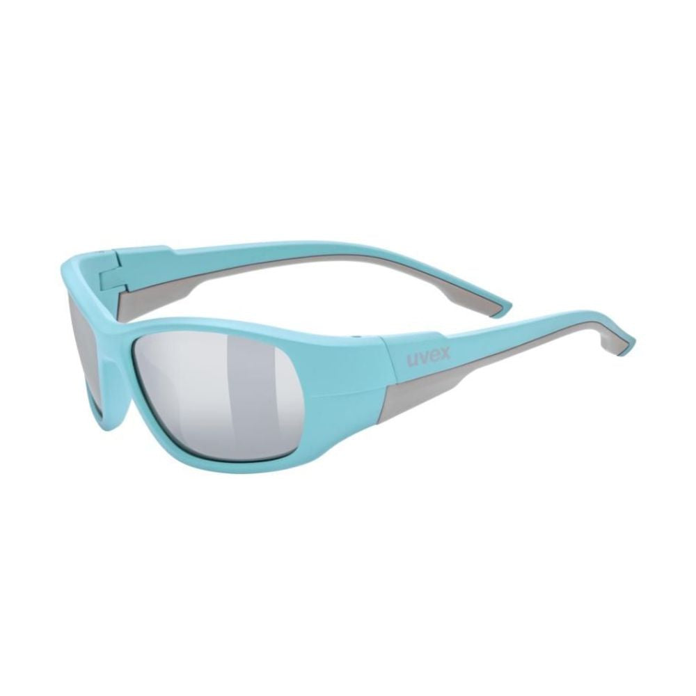 UVEX Sportstyle 514 Kids Sunglasses for Boys & Girls Ages 5-10 - Blue Matte Lens, UV Protection, Durable Frame - Perfect for Outdoor Sports, Beach & Summer Activities