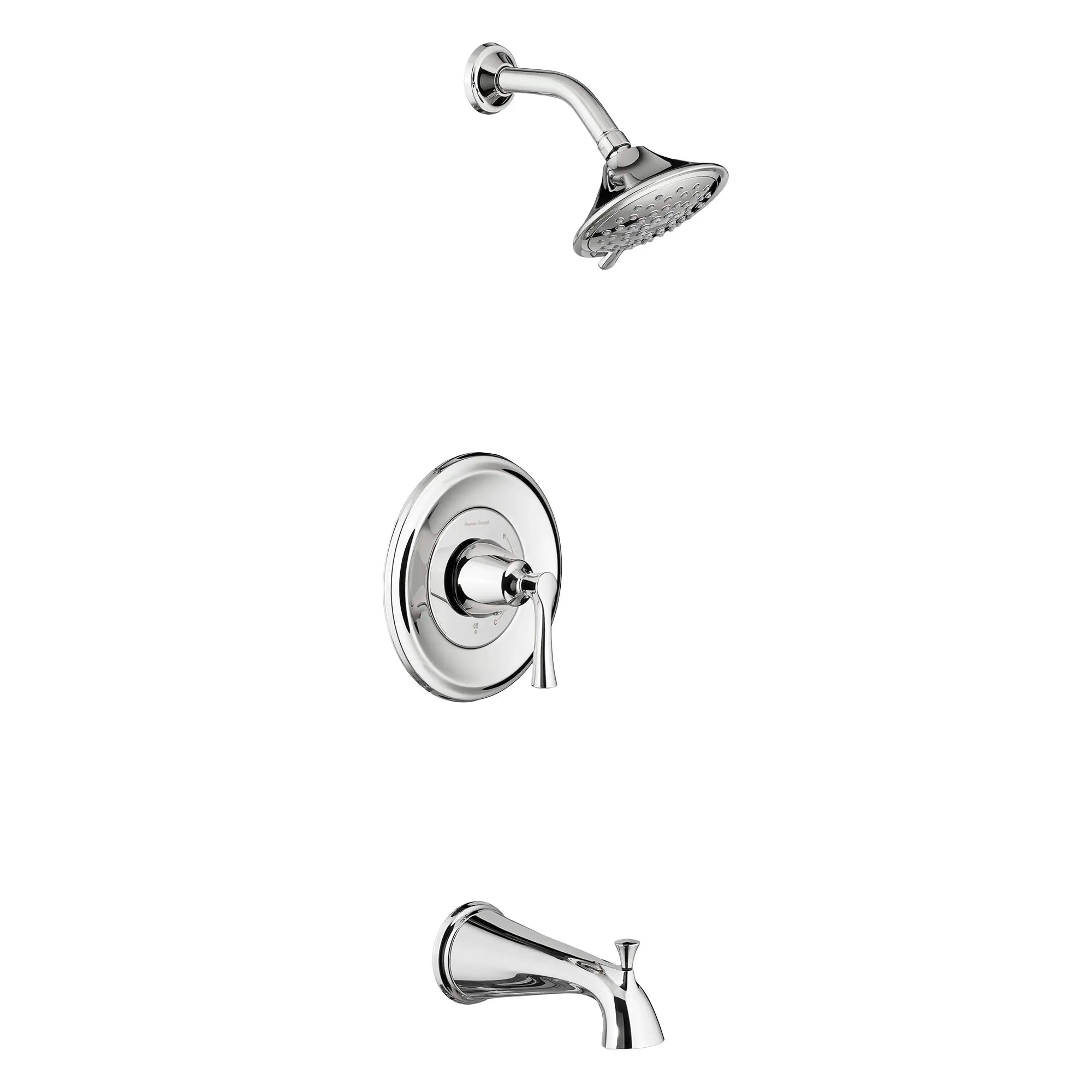 1.75 GPM Water-Saving Tub and Shower Trim Kit with 3-Function Showerhead & Lever Handle - Perfect for Bathroom Renovation & Modern Home Upgrades