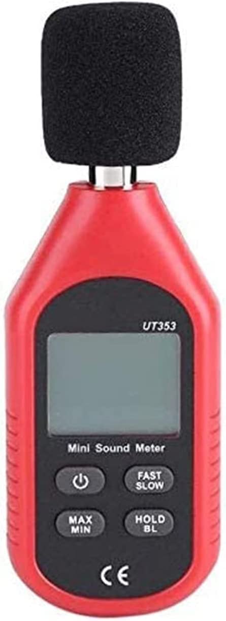 Corsehild Digital Sound Level Meter - Professional Noise Decibel Meter with LCD Display, 30-130 dB Range, MAX Data Hold Function - Perfect for Home, Office, Industrial & Workplace Noise Monitoring