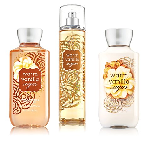 Bath & Body Works Warm Vanilla Sugar Body Care Gift Set - Moisturizing Body Lotion, Shower Gel & Fragrance Mist | Perfect for Self-Care, Gifts & Relaxing Bath Time