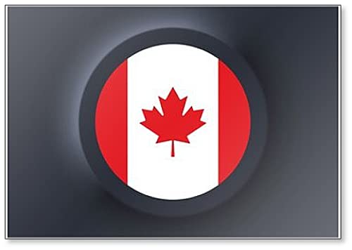 Canada Flag Fridge Magnet - 3