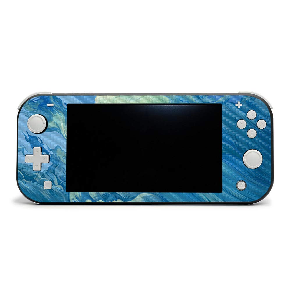 Premium Carbon Fiber Skin for Nintendo Switch Lite - Protective & Durable Textured Cover | Easy to Apply & Remove | Made in USA | Perfect for Gaming, Travel & Everyday Protection