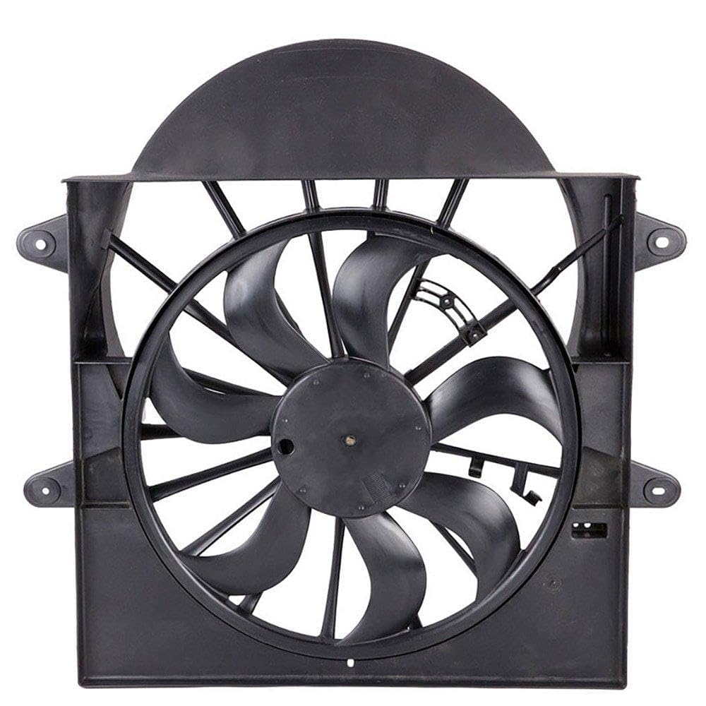 New Condenser Side Cooling Fan Assembly for Acura MDX & Honda Pilot - OEM Replacement Part 19-20027AN | BuyAutoParts | Perfect for Engine Cooling & AC System Performance