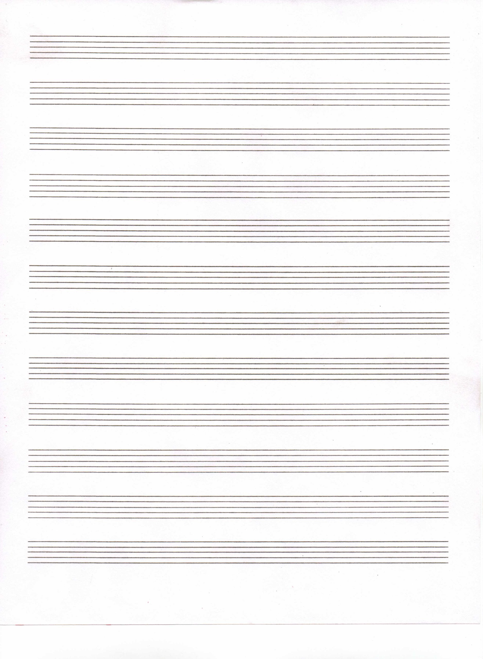 Music Sheet Pad - Blank Staff Paper Notebook for Piano, Guitar & Songwriting | Perfect for Musicians, Composers & Students