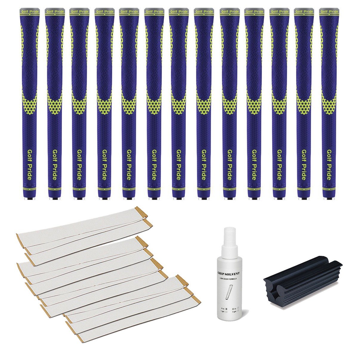 Golf Pride Niion Grip Kit (13-Piece) - Premium Golf Club Grips for Improved Performance | Perfect for Golfers, Club Repair & DIY Enthusiasts