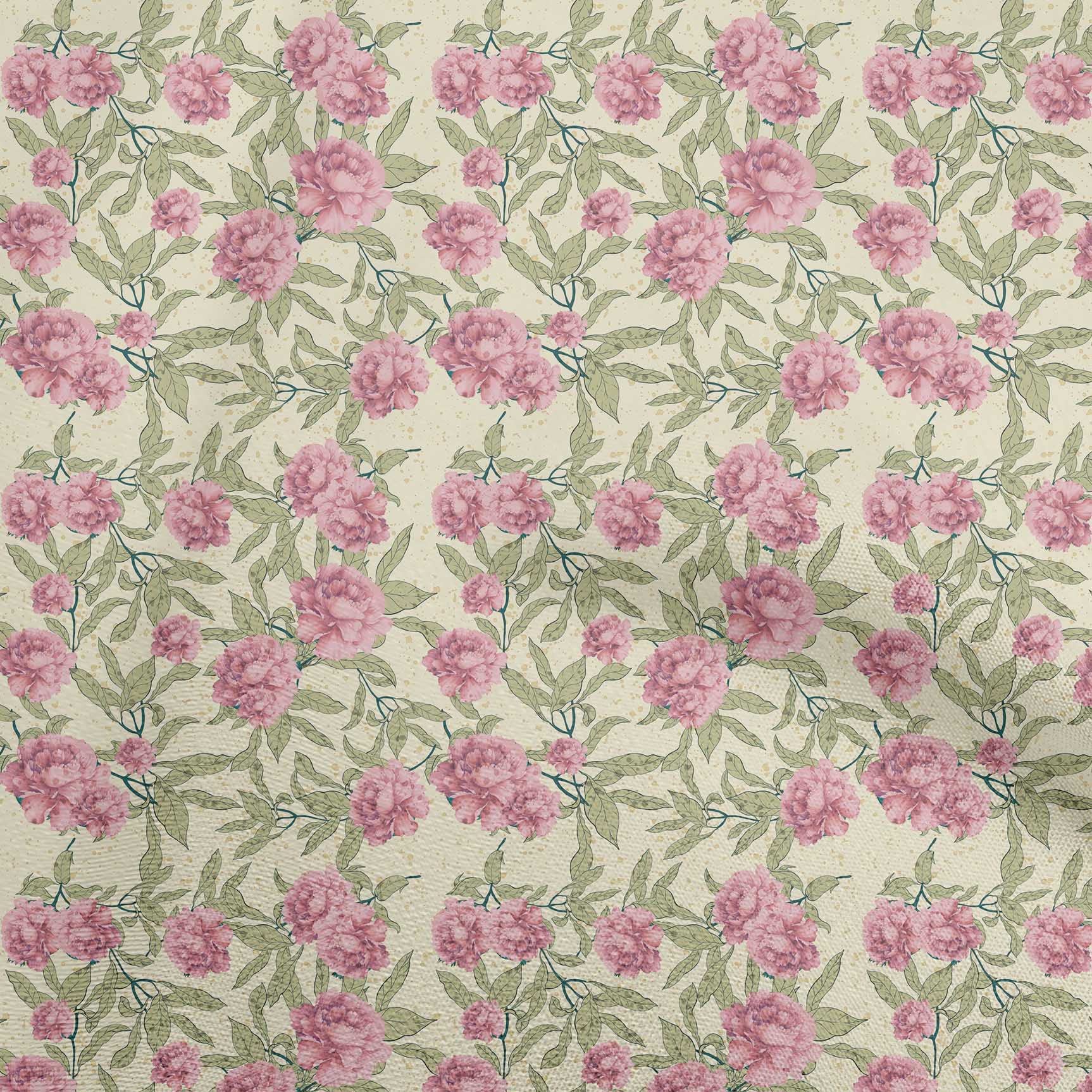 oneOone Cotton Silk Yellow Watercolor Print Fabric by The Yard - 42 Inch Wide Premium Sewing Material for Dresses, Curtains & DIY Crafts