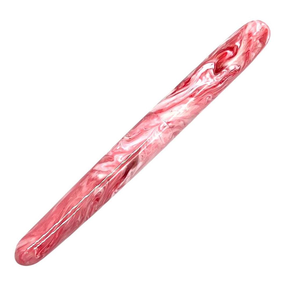 Tailored Pen Company × @micahfinds Strawberry Cheesecake Themed Fountain Pen - Premium Writing Instrument for Journaling, Calligraphy & Gift Giving