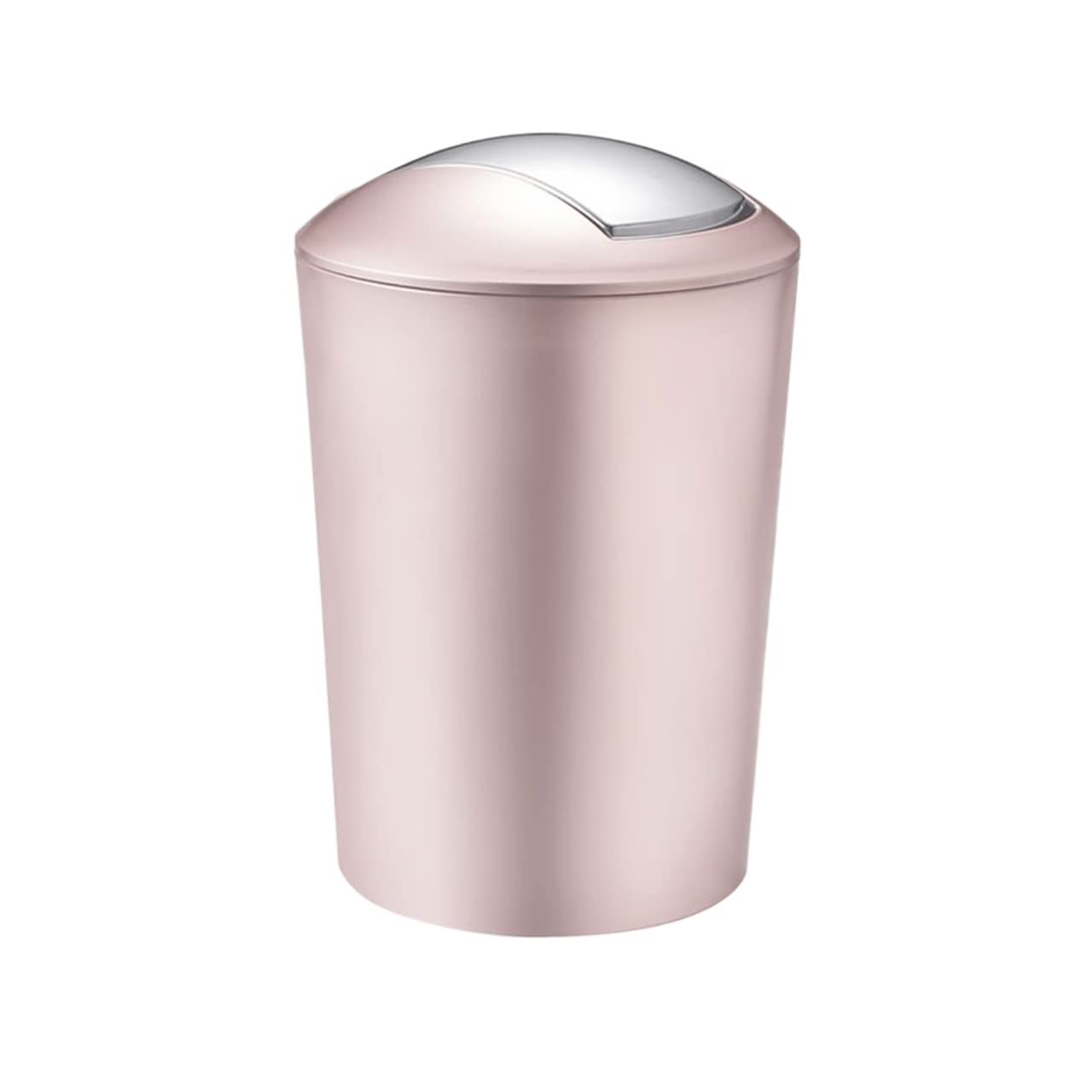Premium 10L Office Trash Can with Shake Lid & Built-in Garbage Bag Storage - Modern Plastic Waste Bin for Kitchen, Bathroom & Home Office - Space-Saving & Odor-Controlling Solution for Small Spaces