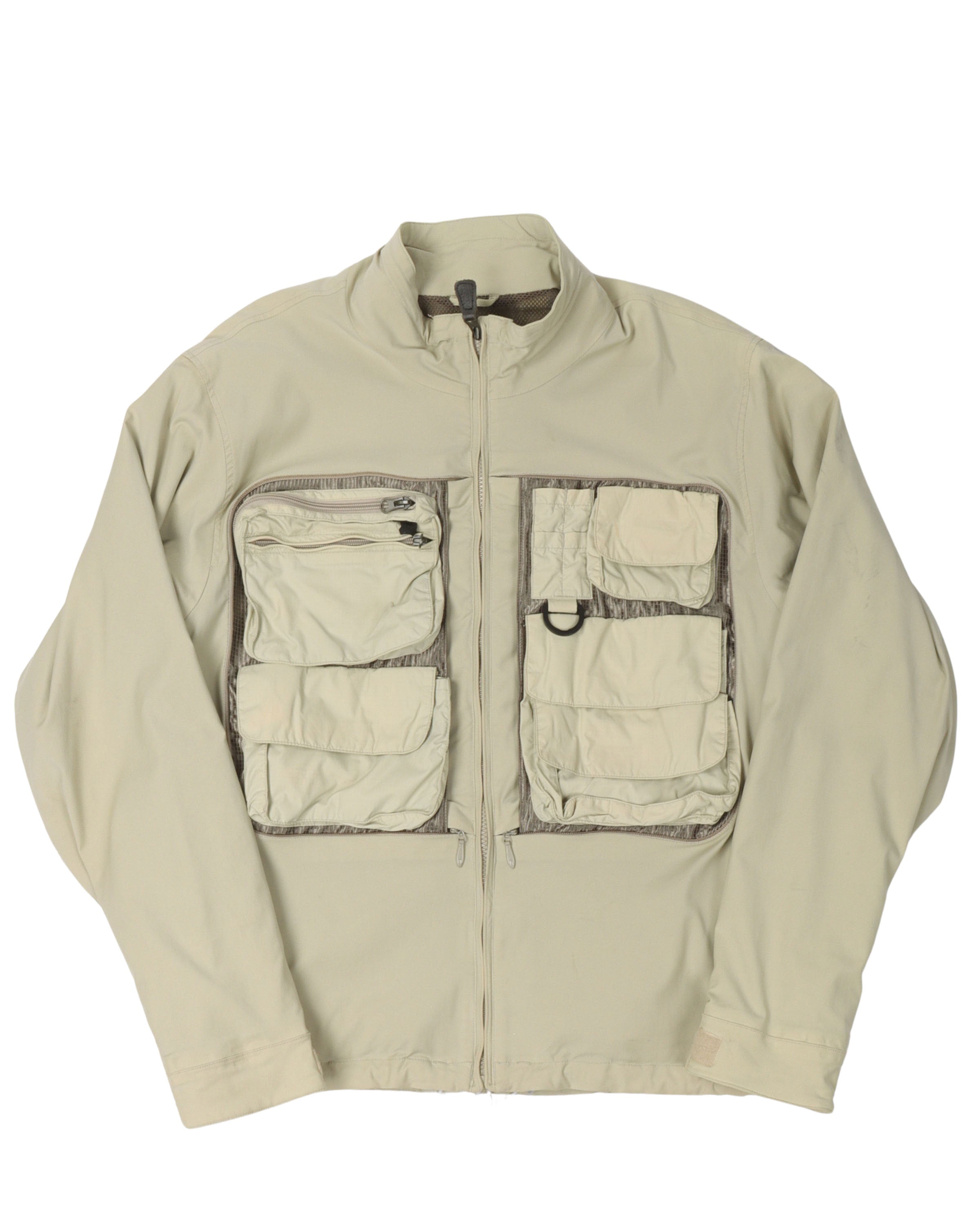 2001 Acronym Hiroshi Fujiwara Analog Q Cargo Jacket - Stylish Men's Streetwear Coat with Multiple Pockets | Perfect for Urban Exploration, Techwear Fashion & Outdoor Adventures