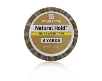 Walker Tape Daily Hair System Tape Roll (1in x 3yd) - Strong Hold Hair Replacement Adhesive for Men & Women - Perfect for Daily Wear, Active Lifestyles & Hair Loss Solutions