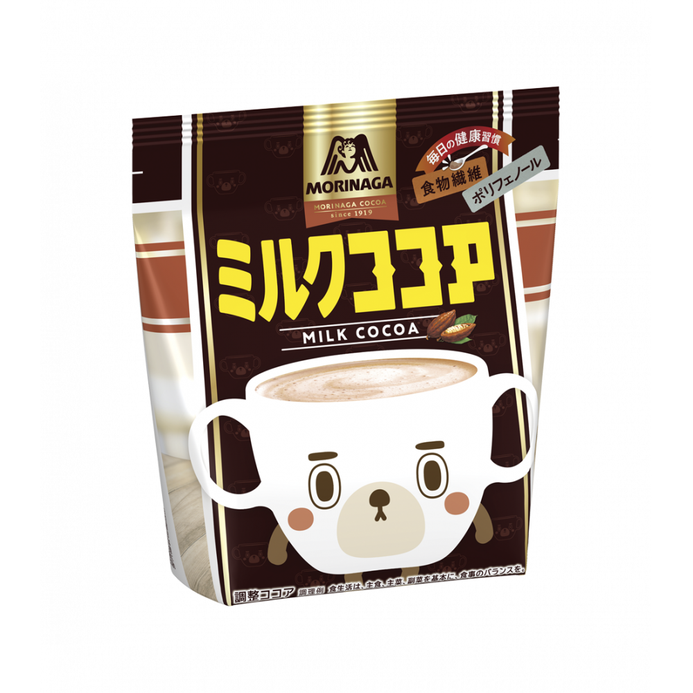 Morinaga Milk Cocoa Instant Chocolate Drink Powder 240g - Rich & Creamy Hot Cocoa Mix for Kids & Adults - Perfect for Breakfast, Snacks & Cold Weather Comfort