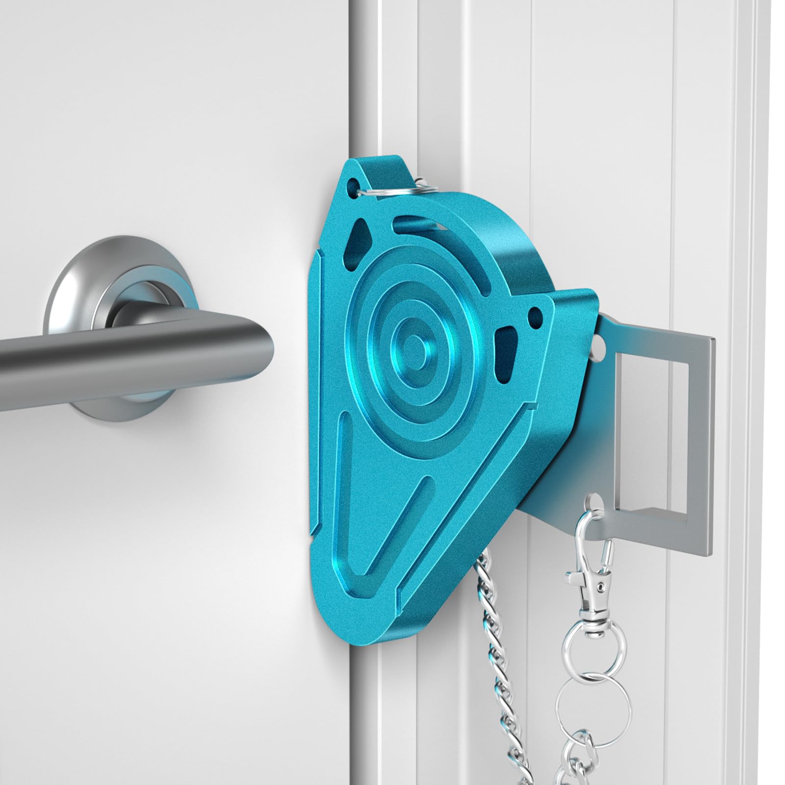 Travel Door Lock - Portable Metal Safety Lock for Hotels & Apartments | Secure Rooms from Inside