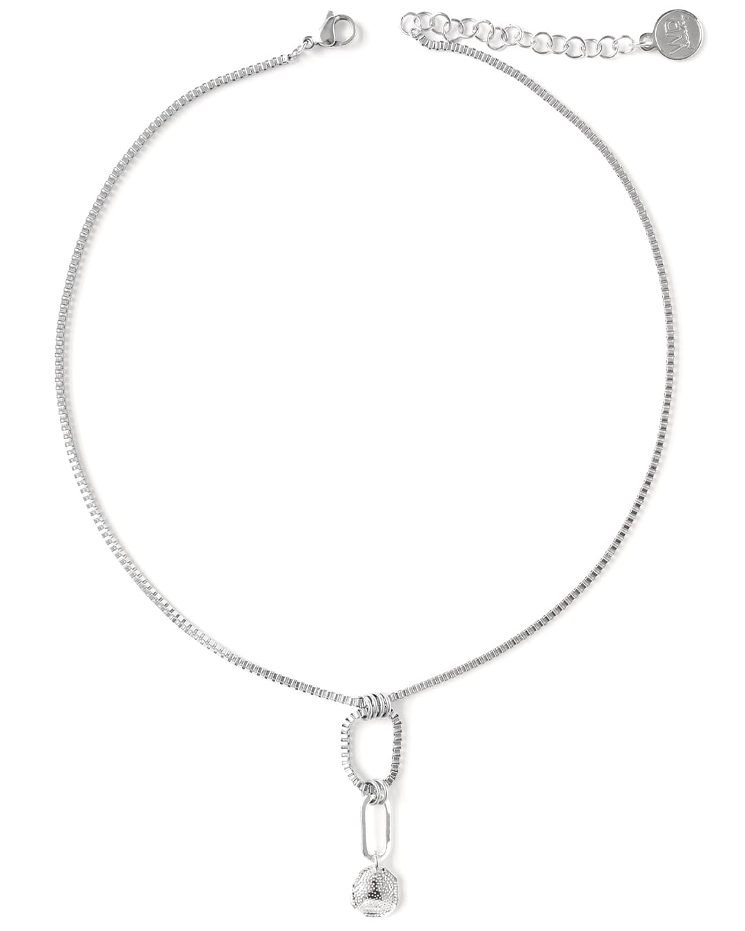 Elegant Pelerin Silver Necklace for Women - Sterling Silver Pendant Jewelry Gift for Her - Perfect for Parties, Weddings & Everyday Wear