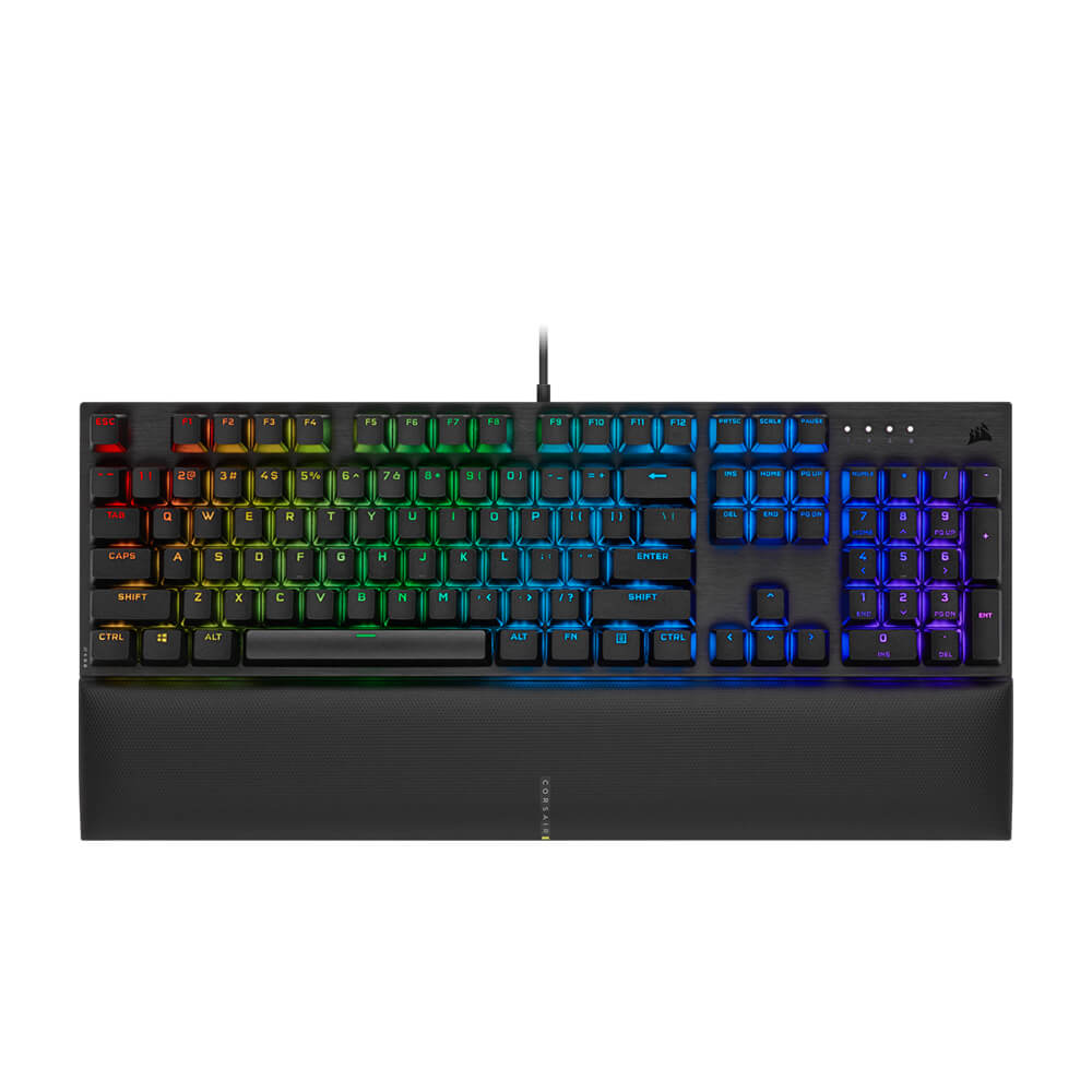 Corsair K60 RGB Pro SE Mechanical Gaming Keyboard with CHERRY VIOLA Switches - Wired USB, RGB Backlit, Ergonomic Design for PC, Mac, PS5, Xbox - Perfect for Gaming, Typing & Office Work
