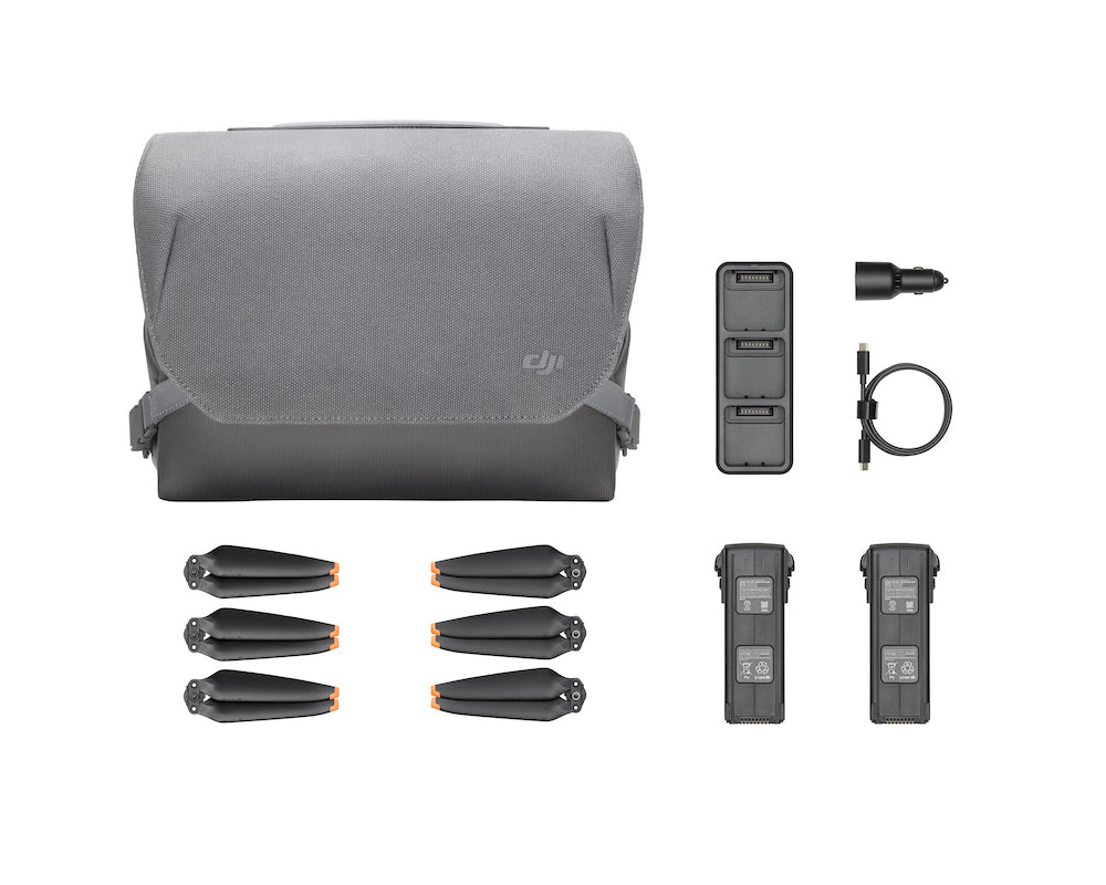 DJI Mavic 3 Fly More Combo - Extra Batteries, Charger & Carrying Case for Extended Aerial Photography - Perfect for Travel, Vlogging & Professional Drone Shoots