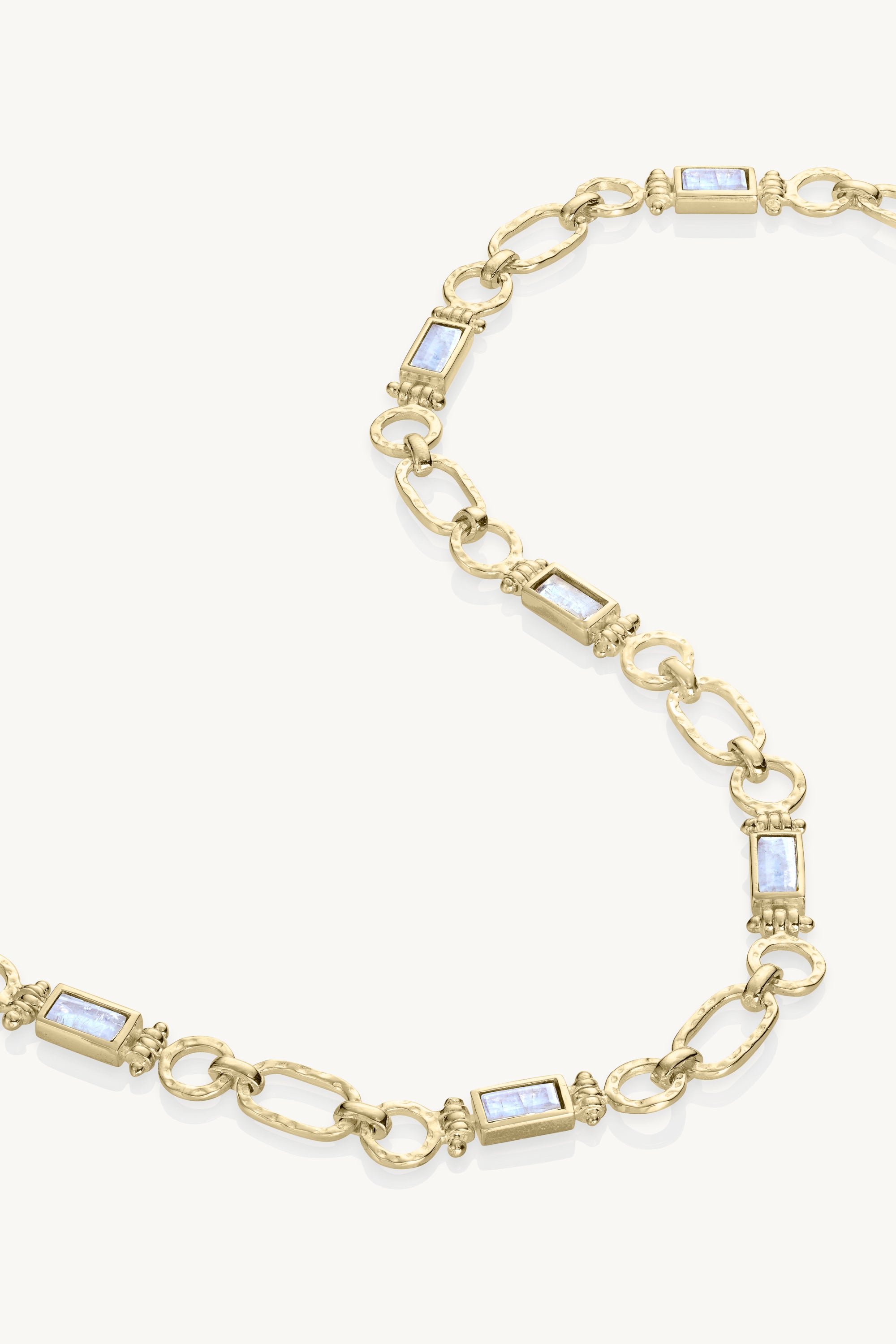 Petra Moonstone Gold Necklace for Women - Elegant Healing Crystal Jewelry for Everyday Wear, Meditation & Spiritual Gifts