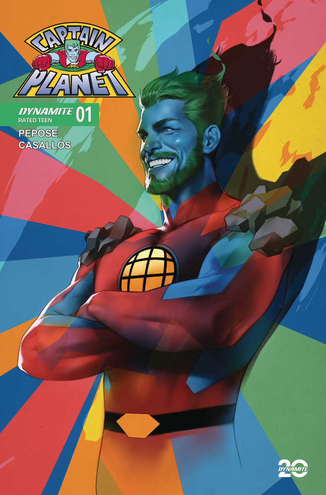 Captain Planet #1 Cover D Oliver - Eco-Friendly Superhero Comic Book for Collectors & Fans | Perfect for Gifts, Comic Conventions & Superhero Enthusiasts