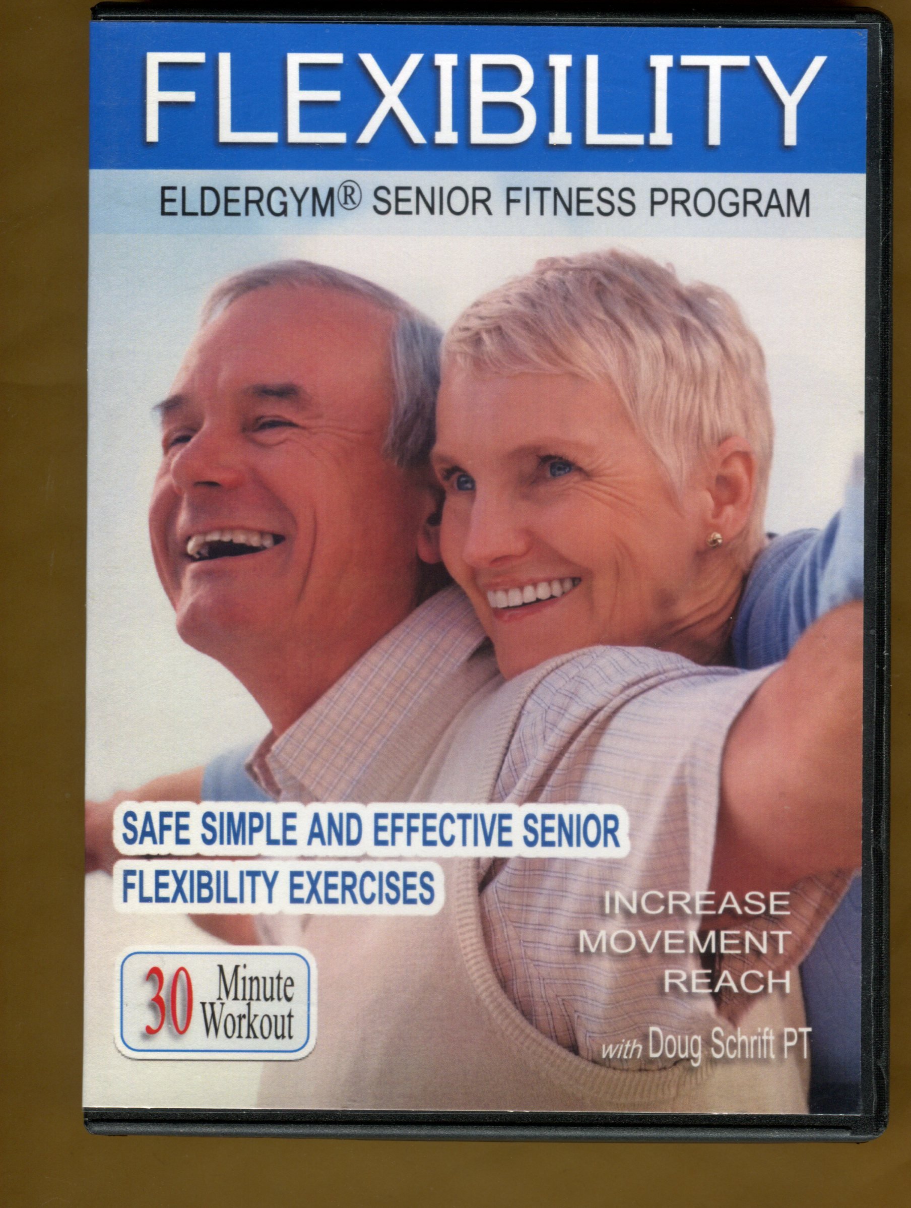 Eldergym Senior Fitness Program DVD - Safe, Simple & Effective Flexibility Exercises for Seniors | Improve Mobility & Balance at Home