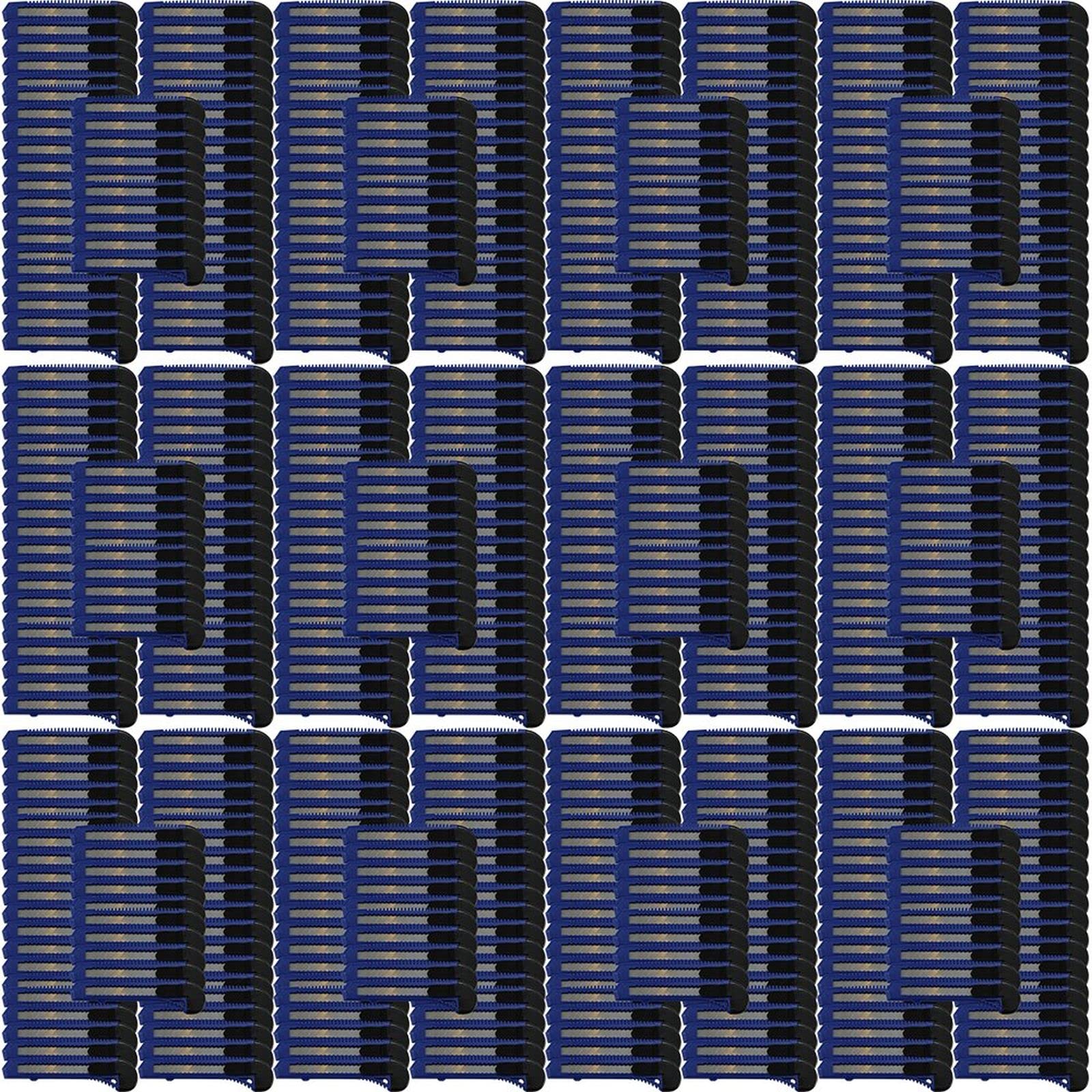 600 Pack Bulk Blue Utility Knives with Snap-Off Blades - Heavy Duty Box Cutters for Warehouse, Office & Home Use