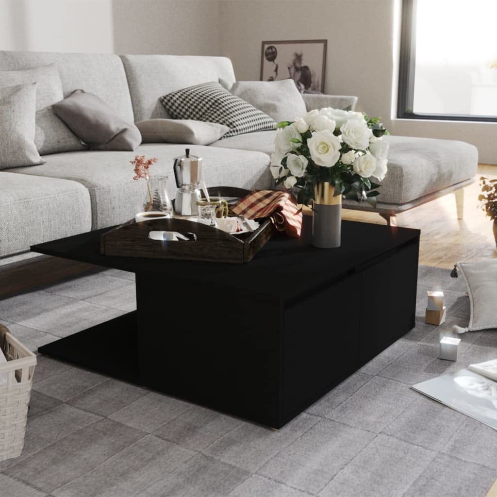 Modern Mid-Century Coffee Table with Storage - 31.5