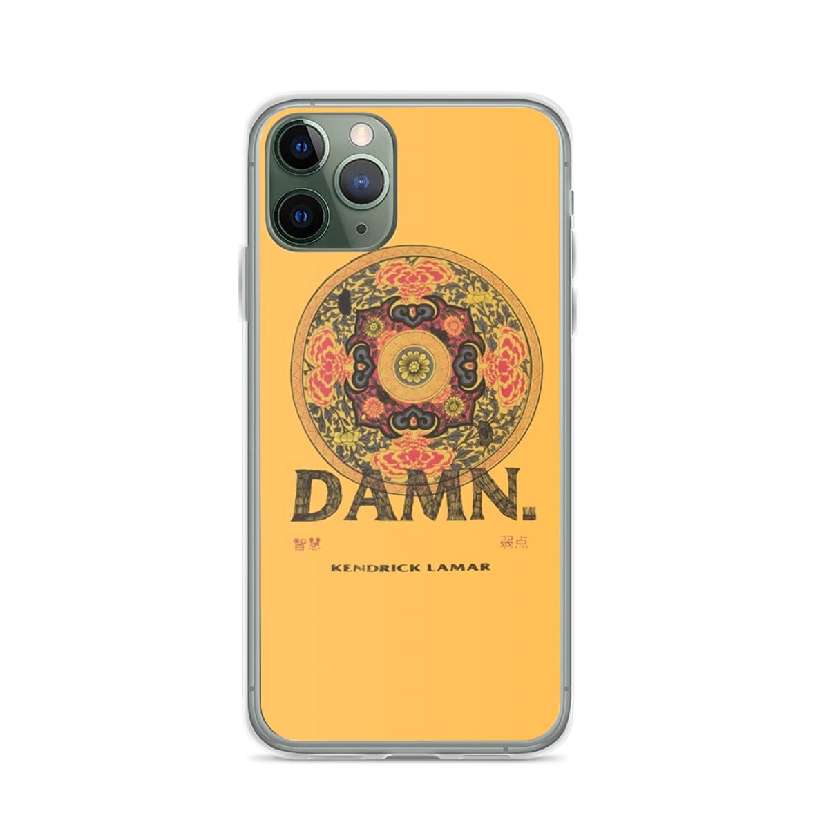 Kendrick Lamar DAMN Tour Phone Case - Compatible with iPhone 13/12/11/X/Xs/Xr/8/7/6/6s/Mini/Pro/Max/Plus & Samsung Galaxy Note/S9/S10/S20/Ultra/Plus - Protective Cover for Concerts, Travel & Daily Use