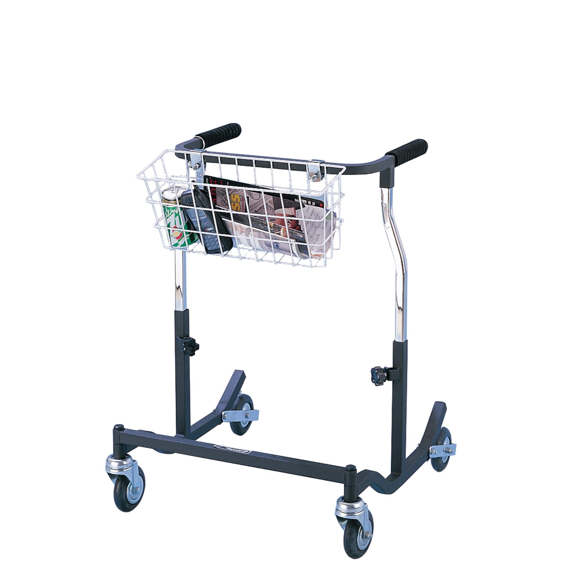 Heavy Duty Bariatric Anterior Safety Roller - 400 lb Weight Capacity, Black - Ideal for Hospital Beds, Wheelchairs & Mobility Assistance Equipment