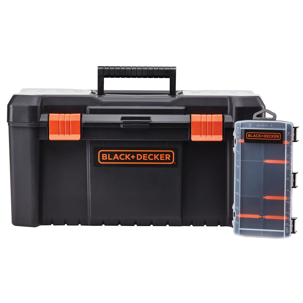 Beyond By BLACK+DECKER™ Heavy Duty Tool Box & Organizer Set - Portable Storage Case for Tools, Hardware & DIY Supplies - Perfect for Garage, Workshop & Job Site Organization