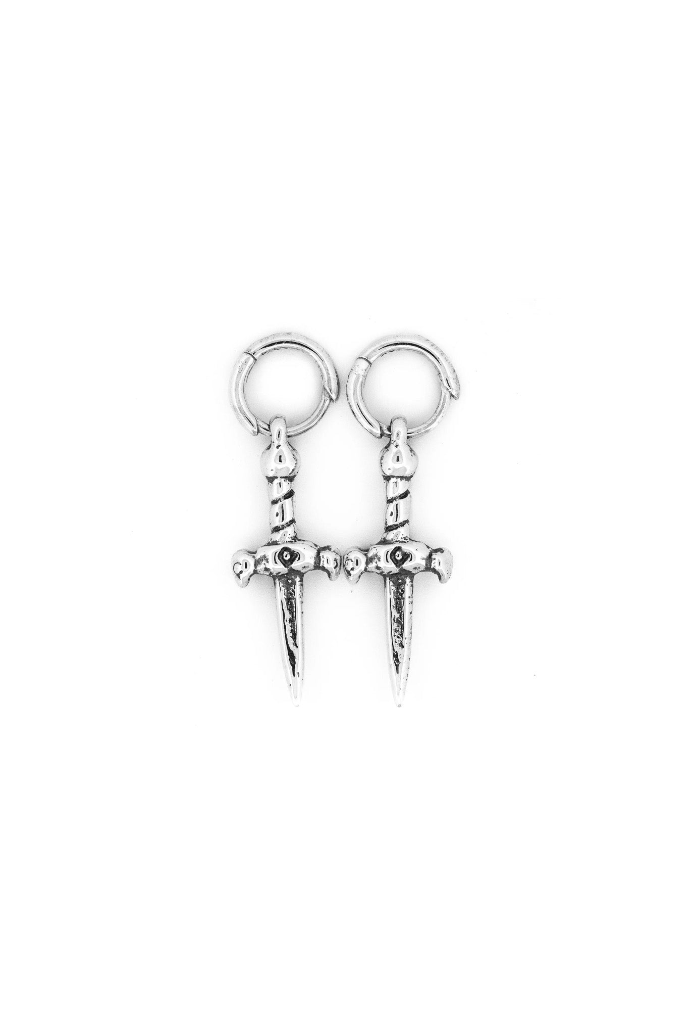 Knife Fight Earrings - Edgy Punk Jewelry for Women - Perfect for Concerts, Parties & Gothic Fashion