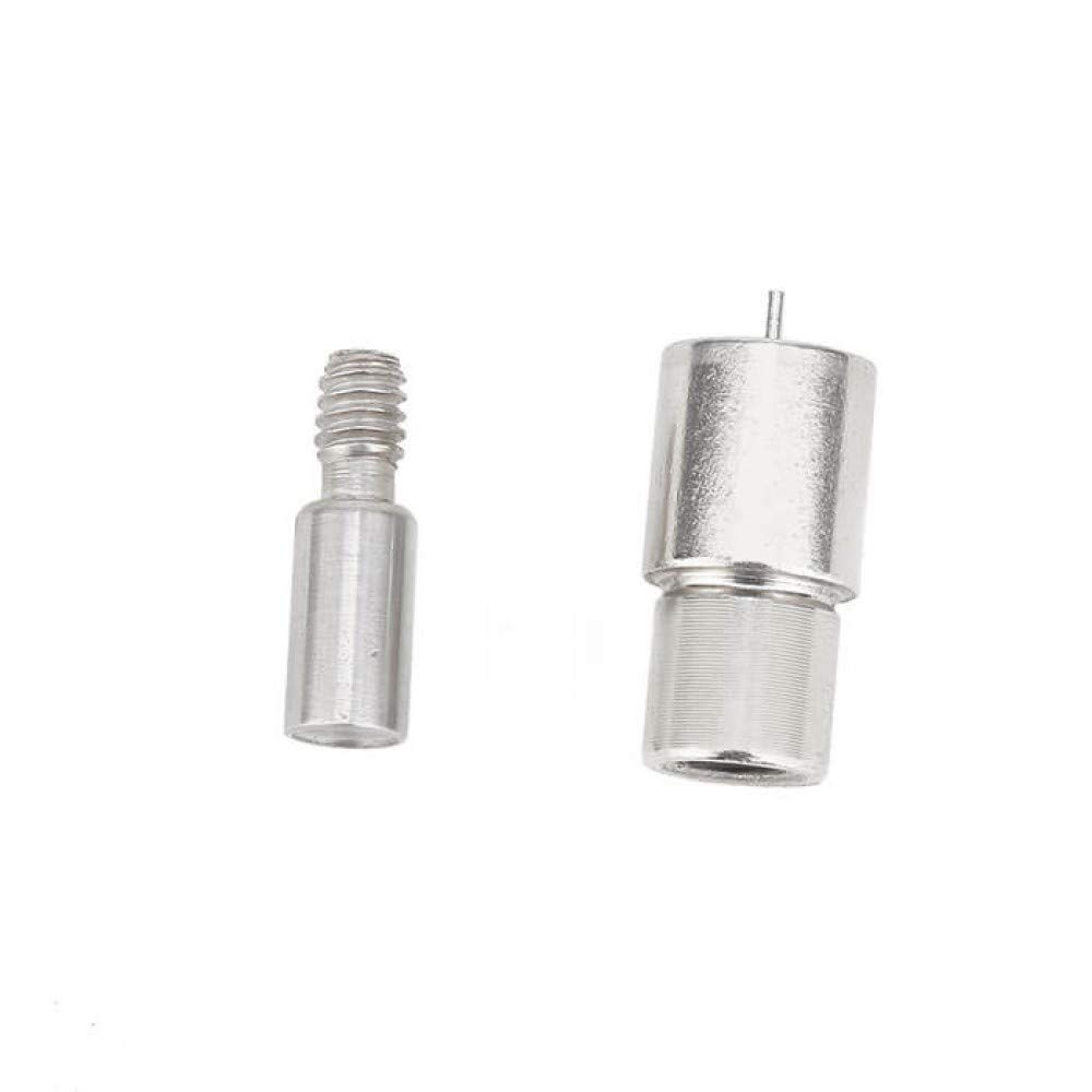 0-6mm Single Capped Rivet Dies for Manual Press Machine - Perfect for Metalworking, Leather Craft & DIY Projects
